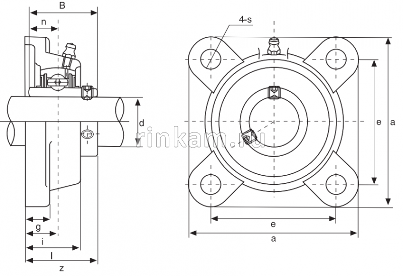 UCF 212 импорт NSK (UCF 212.D1)