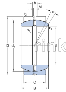 GEZ 014 ES импорт SKF