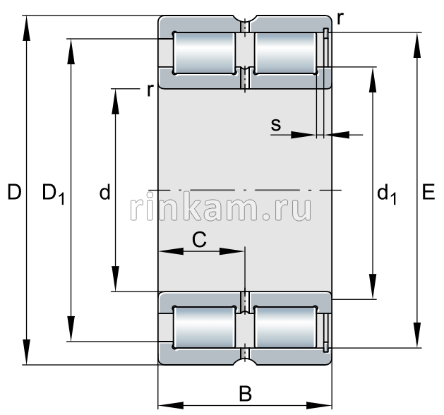 NNCF 5016 CV импорт INA (SL18 5016.XL)