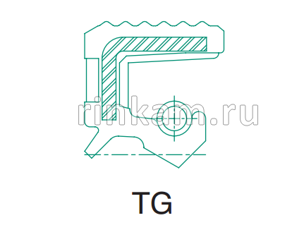 Сальник 40х67х7/7,5 (тип:TGN11-FPM)