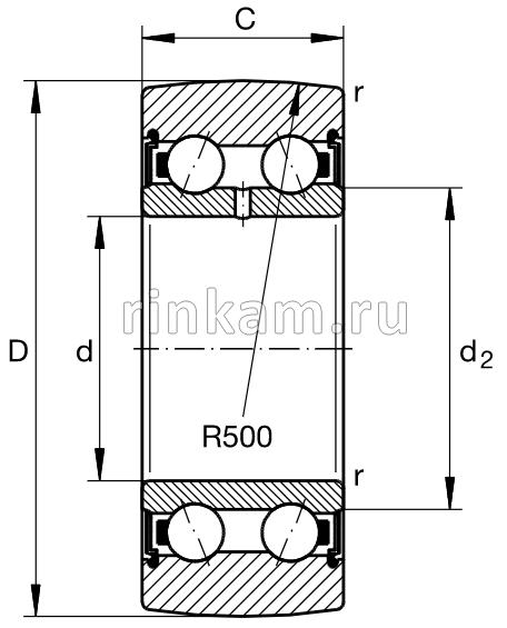 305800 C2Z импорт SKF