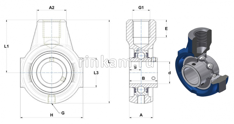 UCEHE 210 импорт NTN