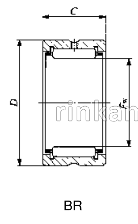 BR 729640 импорт IKO (MR729640)