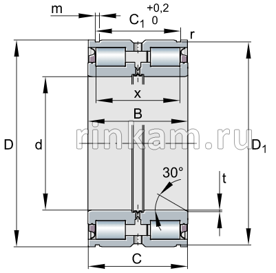 SL04 5024 PP.2N импорт INA (SL045024.P/PP)