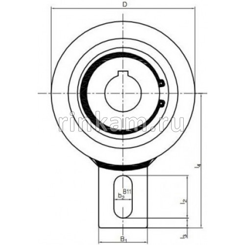 Муфта обгонная AV35 импорт ISKRA (GV35)