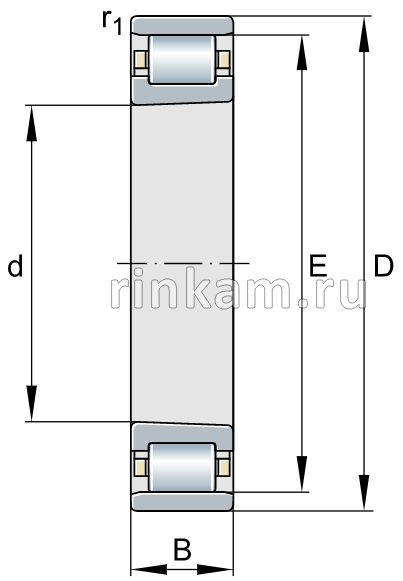 N 1012 K.M1.SP импорт FAG (фир.FAG)