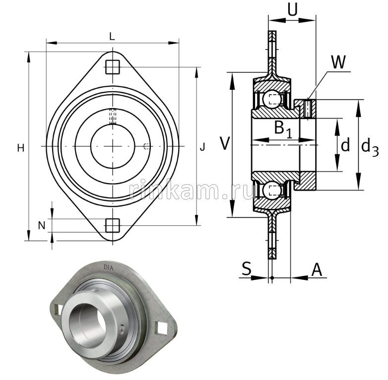 RAT 25 XL импорт INA (FLAN52.MST+RAE25.XL.NPP.B)