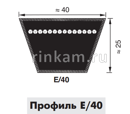Ремень E/Д-7500Lw