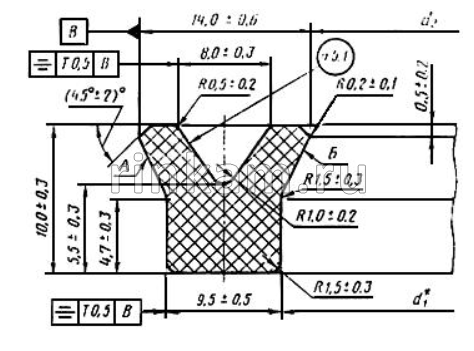 Манжета гидравлическая 320х340х10 (тип 1, матер.6) ГОСТ14896-84/6969