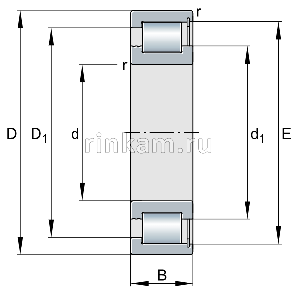 NCF 3009 CV импорт INA (SL183009.A.XL) (фир.INA)
