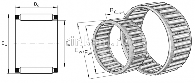 К 45х50х32 TV/0-7 импорт INA