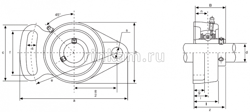 UCFA 209 импорт SNR (фир.SNR)