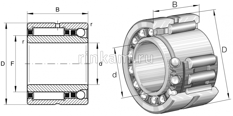 NKIA 5907 импорт INA