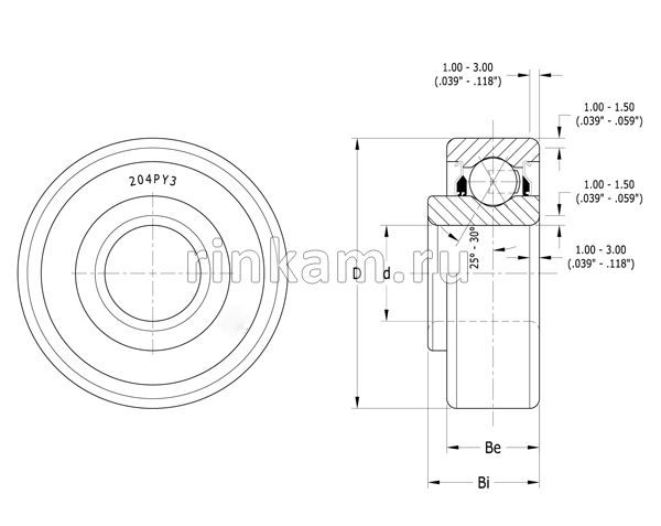 204 PY3 импорт TIMKEN
