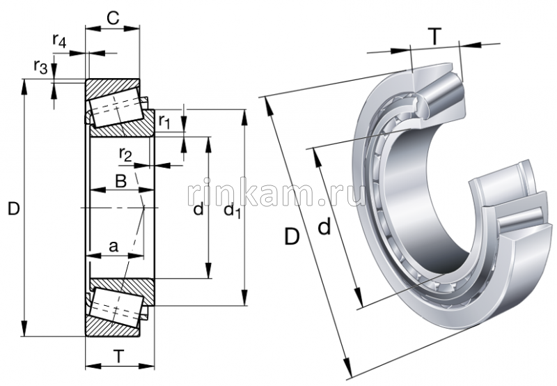 JM 718149/718110 импорт TIMKEN