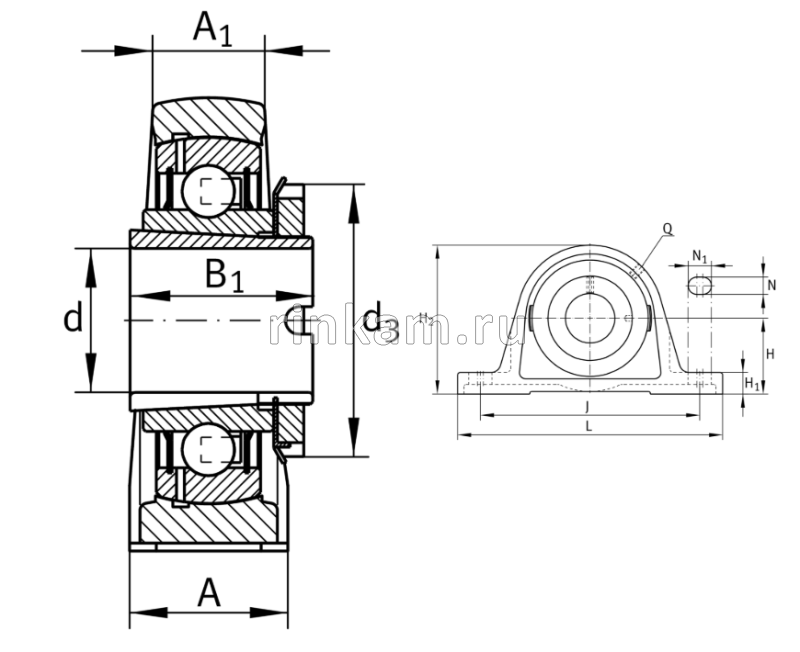 RASEA 50 N импорт INA