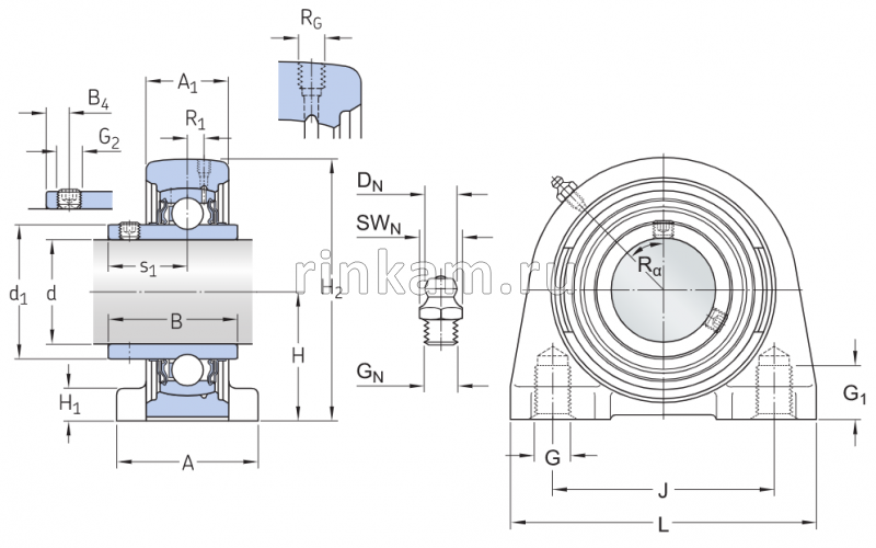 SYF 40 TF импорт SKF
